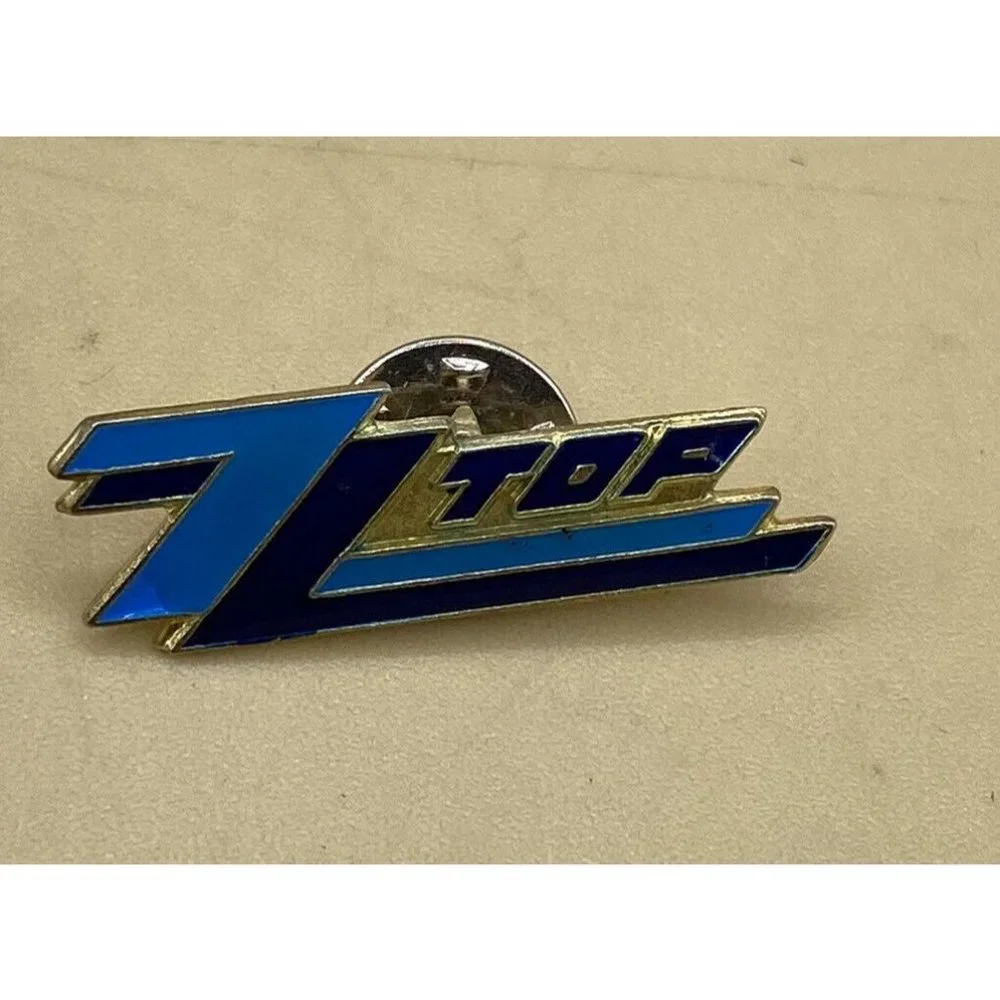 1980s THE CARS ZZ Top Skoal Tony Llama Dog Museum Enamel Pin LOT 6